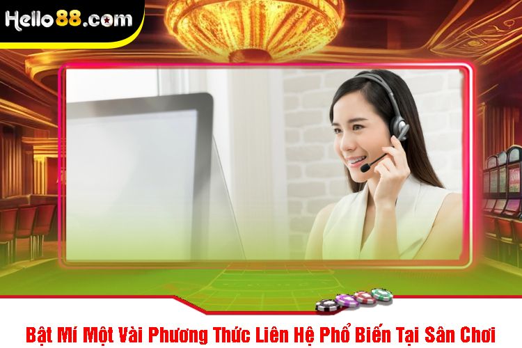 Bật Mí Một Vài Phương Thức Liên Hệ Phổ Biến Tại Sân Chơi