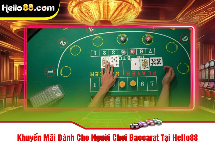 Khuyến Mãi Dành Cho Người Chơi Baccarat Tại Hello88