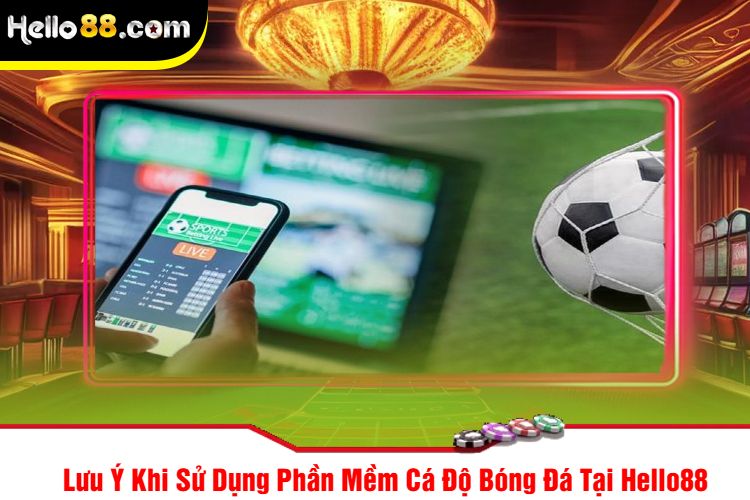 Lưu Ý Khi Sử Dụng Phần Mềm Cá Độ Bóng Đá Tại Hello88