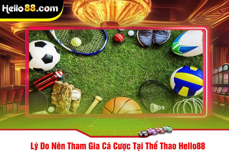 Lý Do Nên Tham Gia Cá Cược Tại Thể Thao Hello88