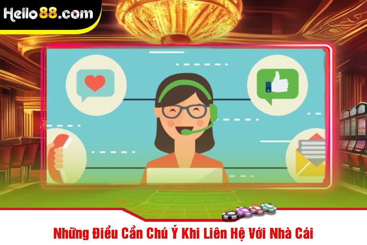 Những Điều Cần Chú Ý Khi Liên Hệ Với Nhà Cái